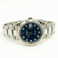 Datejust 41mm Steel and White Gold 126334G
