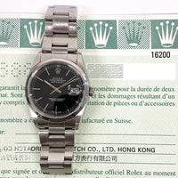 Datejust 36mm Domed Bezel Steel 16200