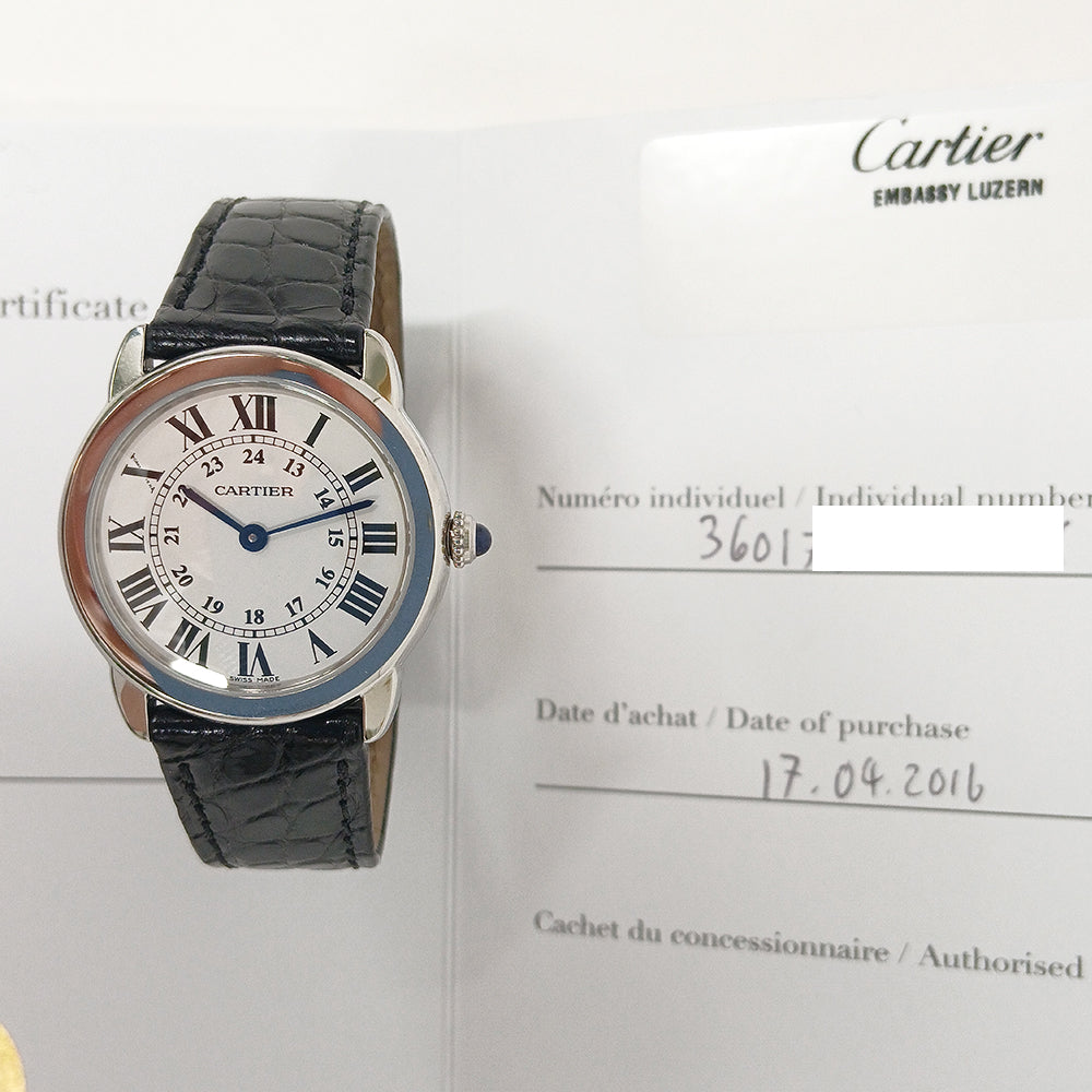 Ronde Solo de Cartier Quartz 29mm Steel  W6700155
