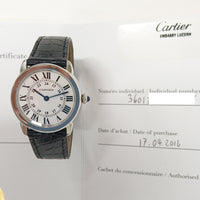 Ronde Solo de Cartier Quartz 29mm Steel  W6700155