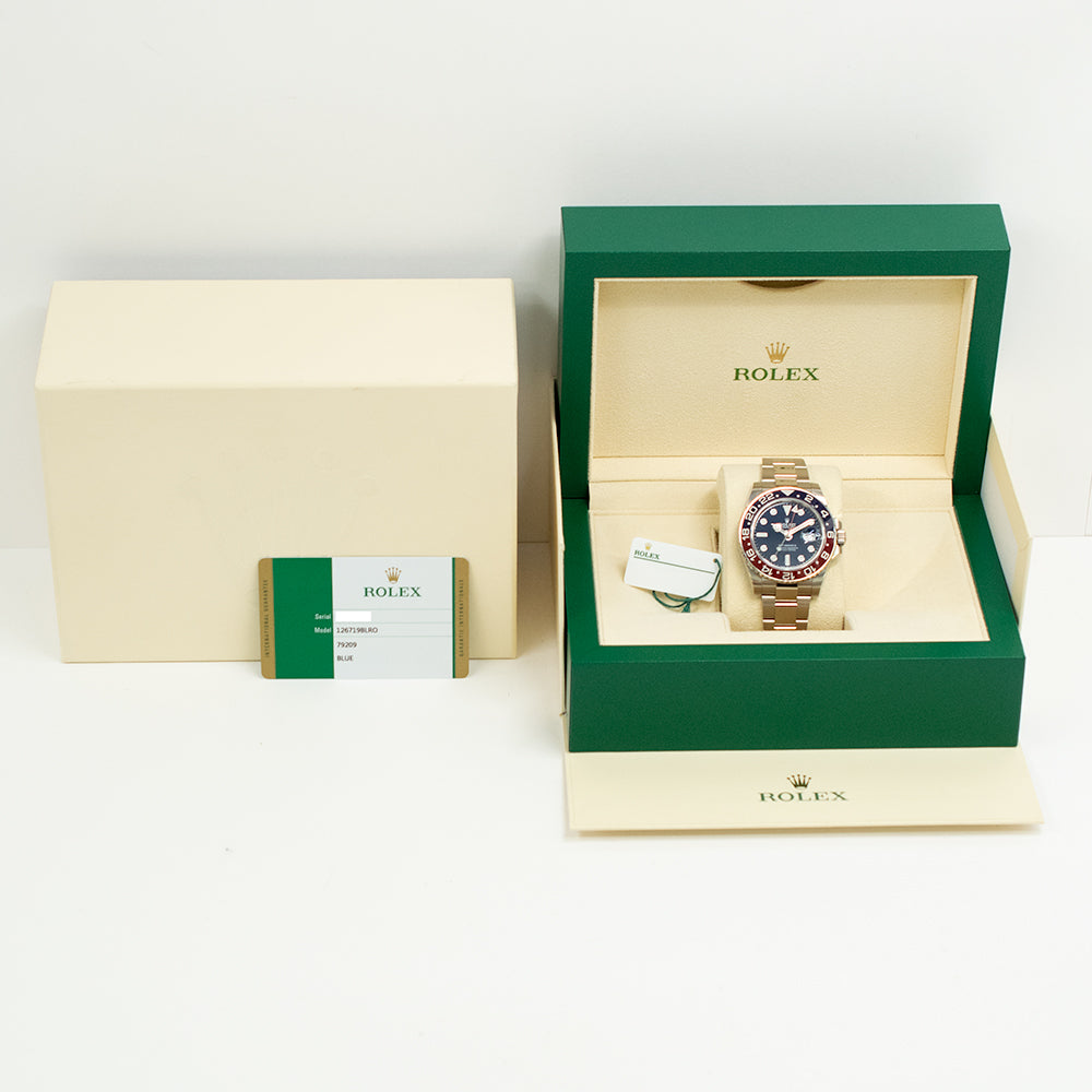 GMT-Master II White Gold "Pepsi" 126719BLRO