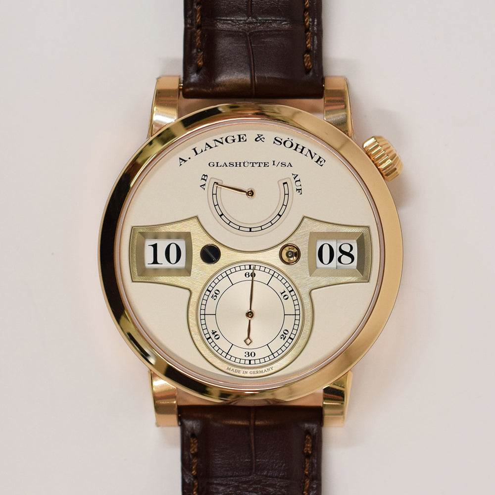Langematik 37 mm White Gold Automatic 140.032