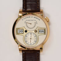 Langematik 37 mm White Gold Automatic 140.032
