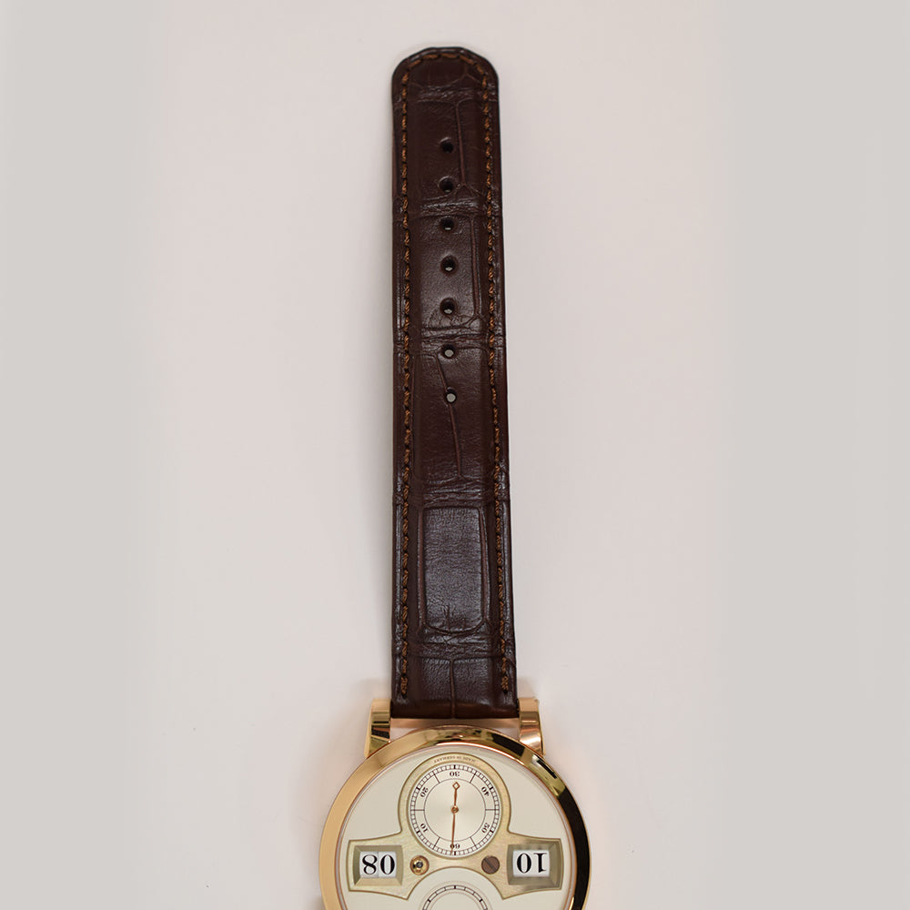 Langematik 37 mm White Gold Automatic 140.032