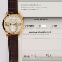 Langematik 37 mm White Gold Automatic 140.032