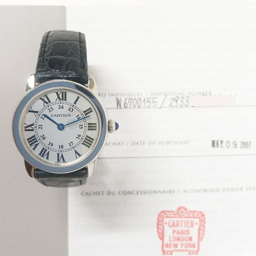 Ronde Solo de Cartier Quartz 29mm Steel  W6700155