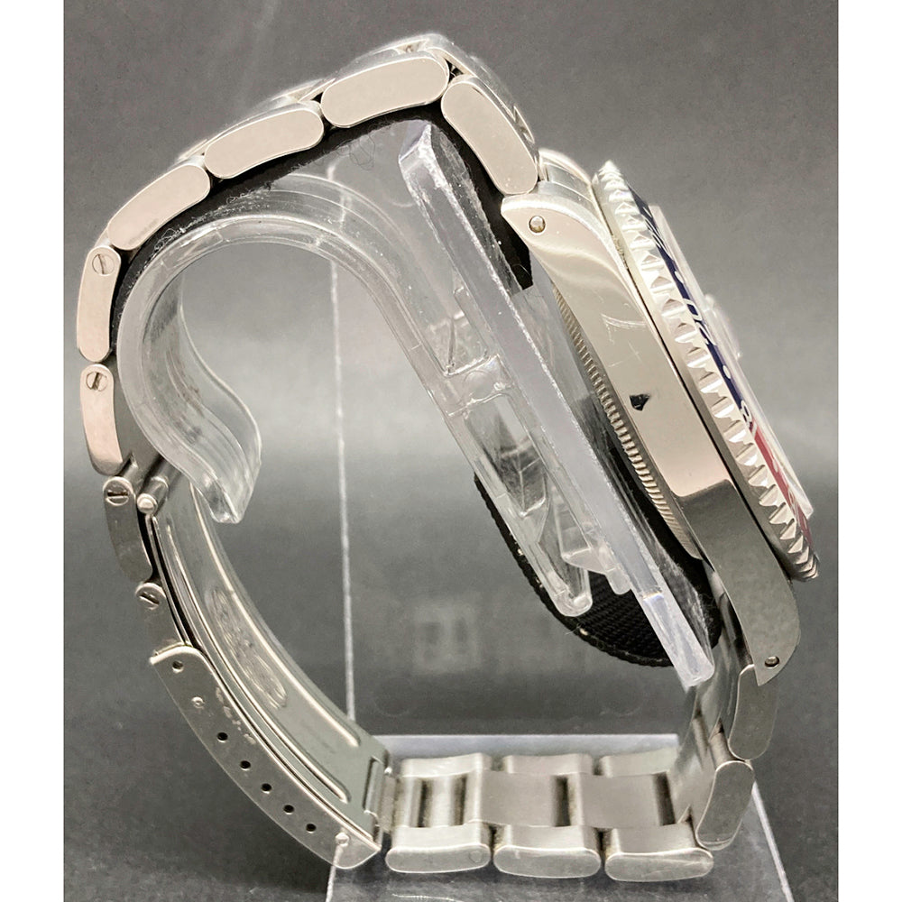 GMT-Master "Pepsi" Aluminium Bezel Stainless Steel 16700