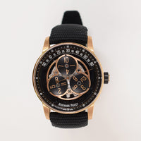 Code 11.59 Starwheel 41mm Rose Gold on Black Textured Rubber Strap 15212NR.OO.A002KB.01