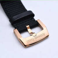 Code 11.59 Starwheel 41mm Rose Gold on Black Textured Rubber Strap 15212NR.OO.A002KB.01
