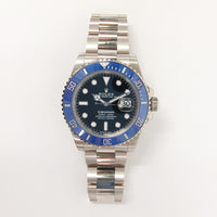 Submariner Date 41mm White Gold Blue Bezel 126619LB