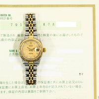 Lady Datejust 26mm Steel and Yellow Gold 79173G