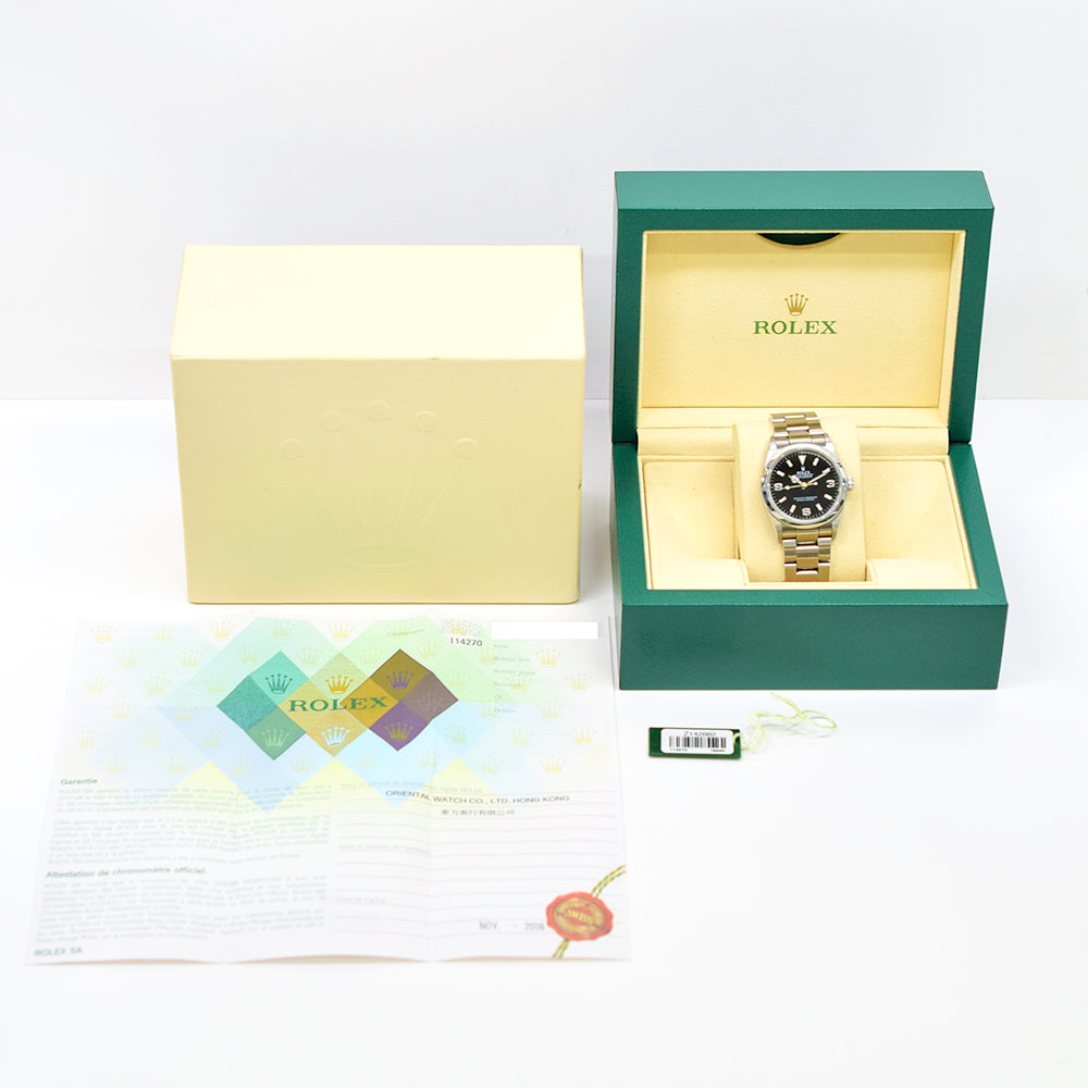 Explorer 36mm Steel 114270