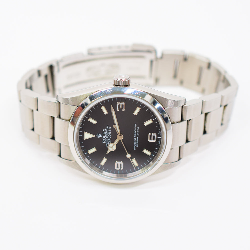 Explorer 36mm Steel 114270