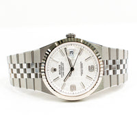 Land-Dweller 40mm Steel and White Gold 127334