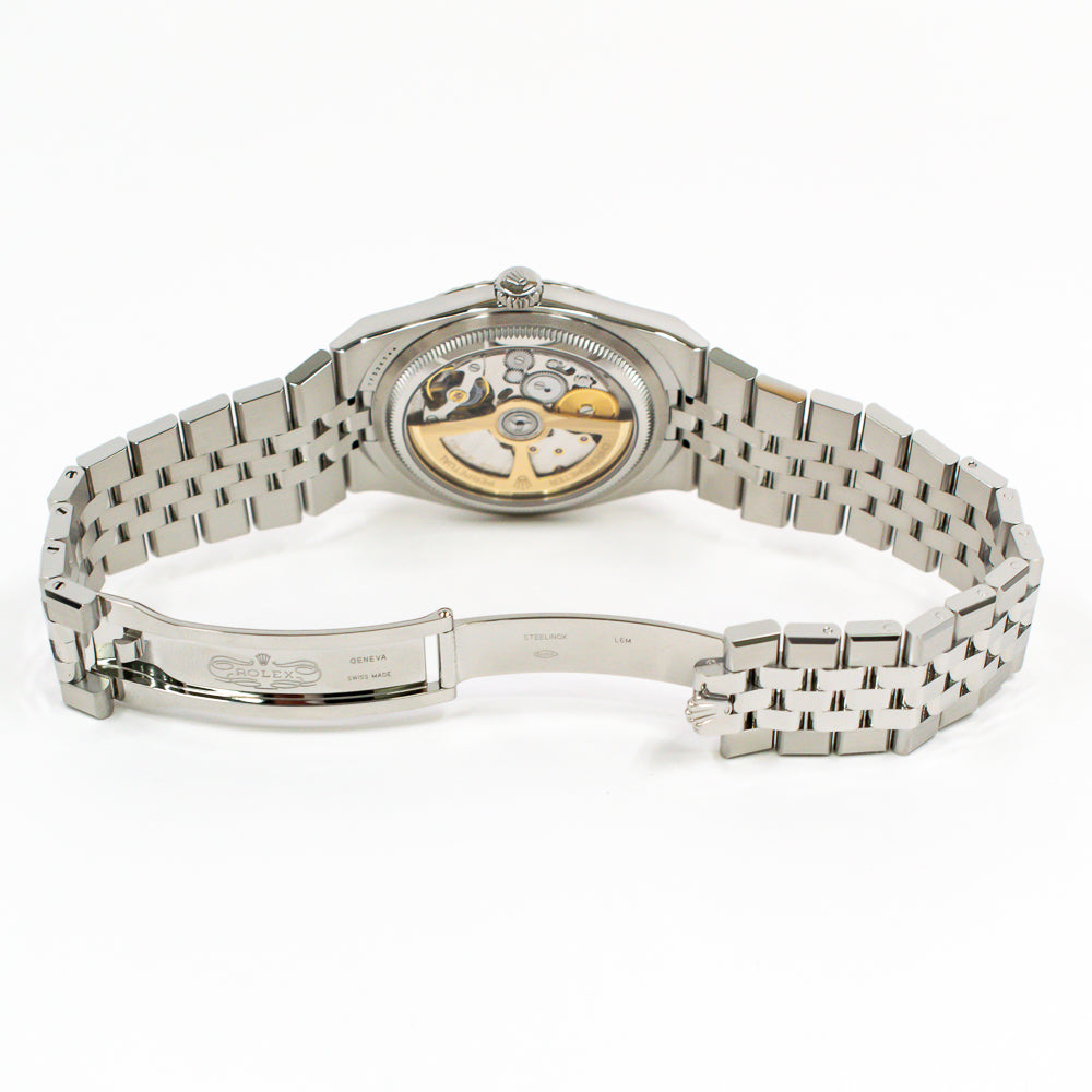 Land-Dweller 41mm Steel and White Gold 127334 – Golden Anvil Jewelers