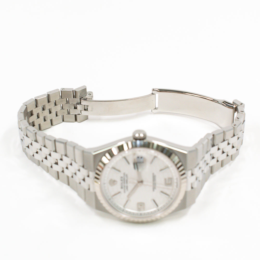 Land-Dweller 40mm Steel and White Gold 127334