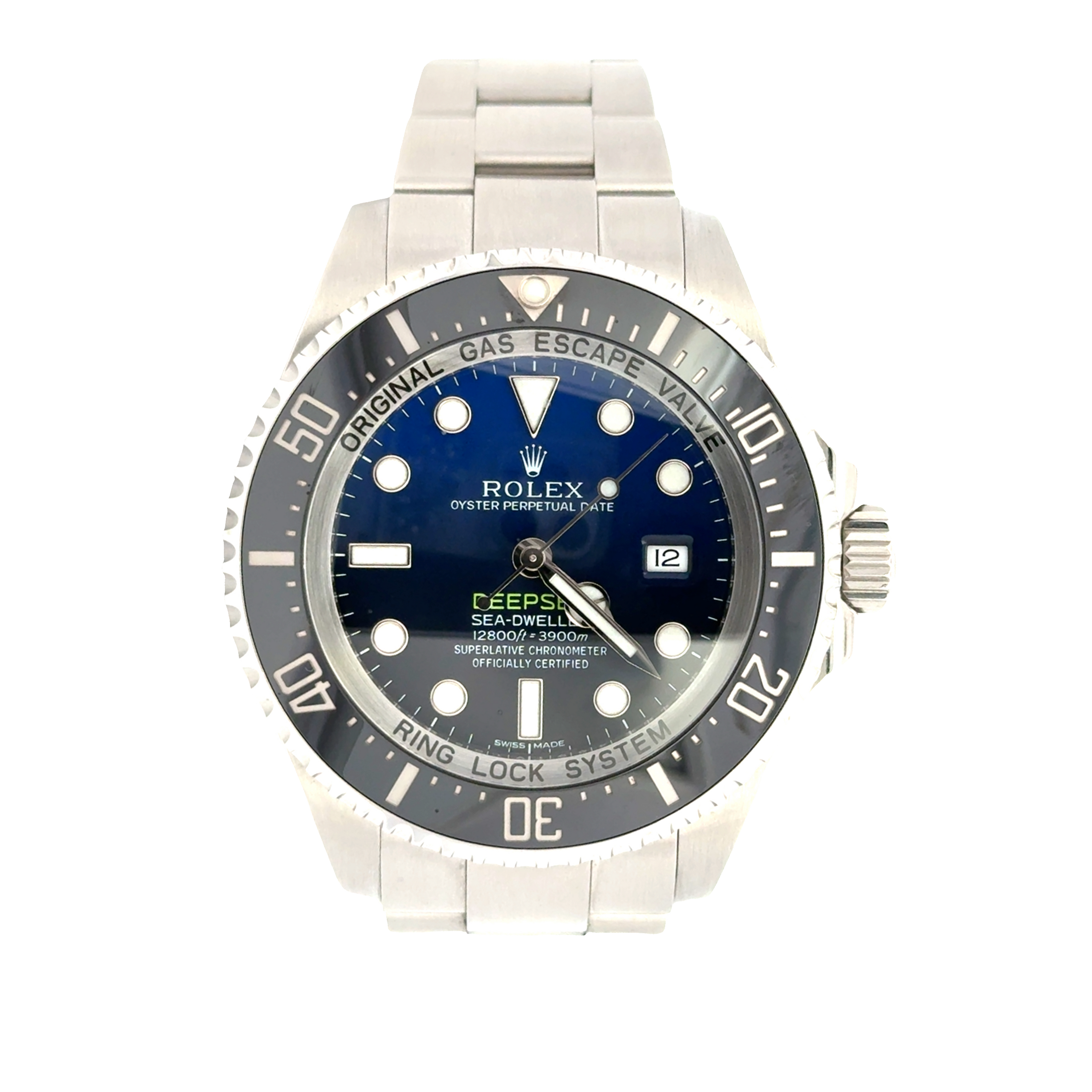 Pre-Owned Rolex Deepsea Sea-Dweller 116660 2025 Box & Papers