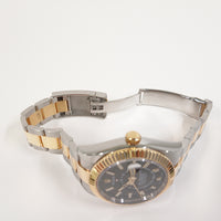 Sky-Dweller 42mm Fluted Bezel Steel and Yellow Gold 326933