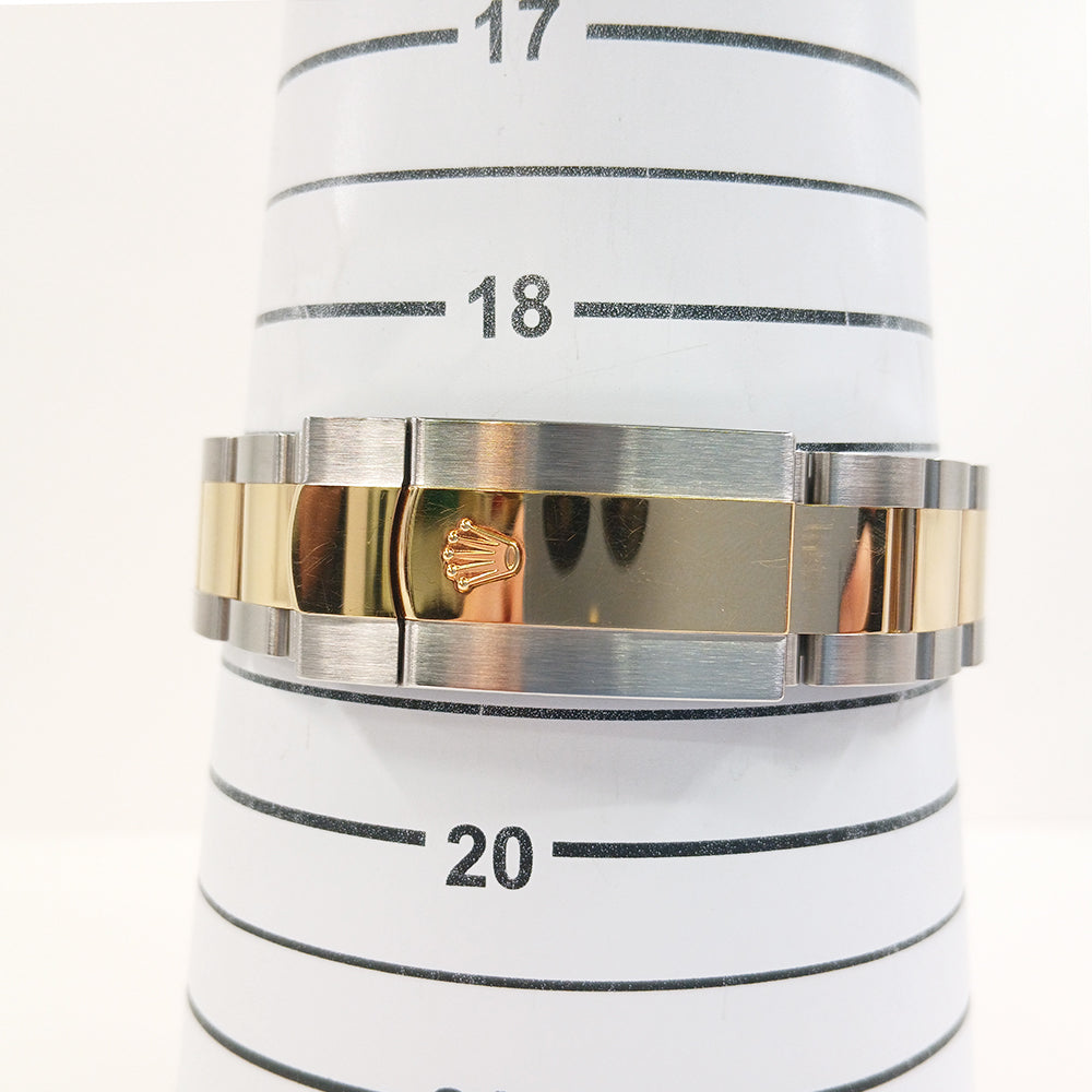 Sky-Dweller 42mm Fluted Bezel Steel and Yellow Gold 326933