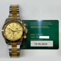 Daytona Steel and Yellow Gold 116503
