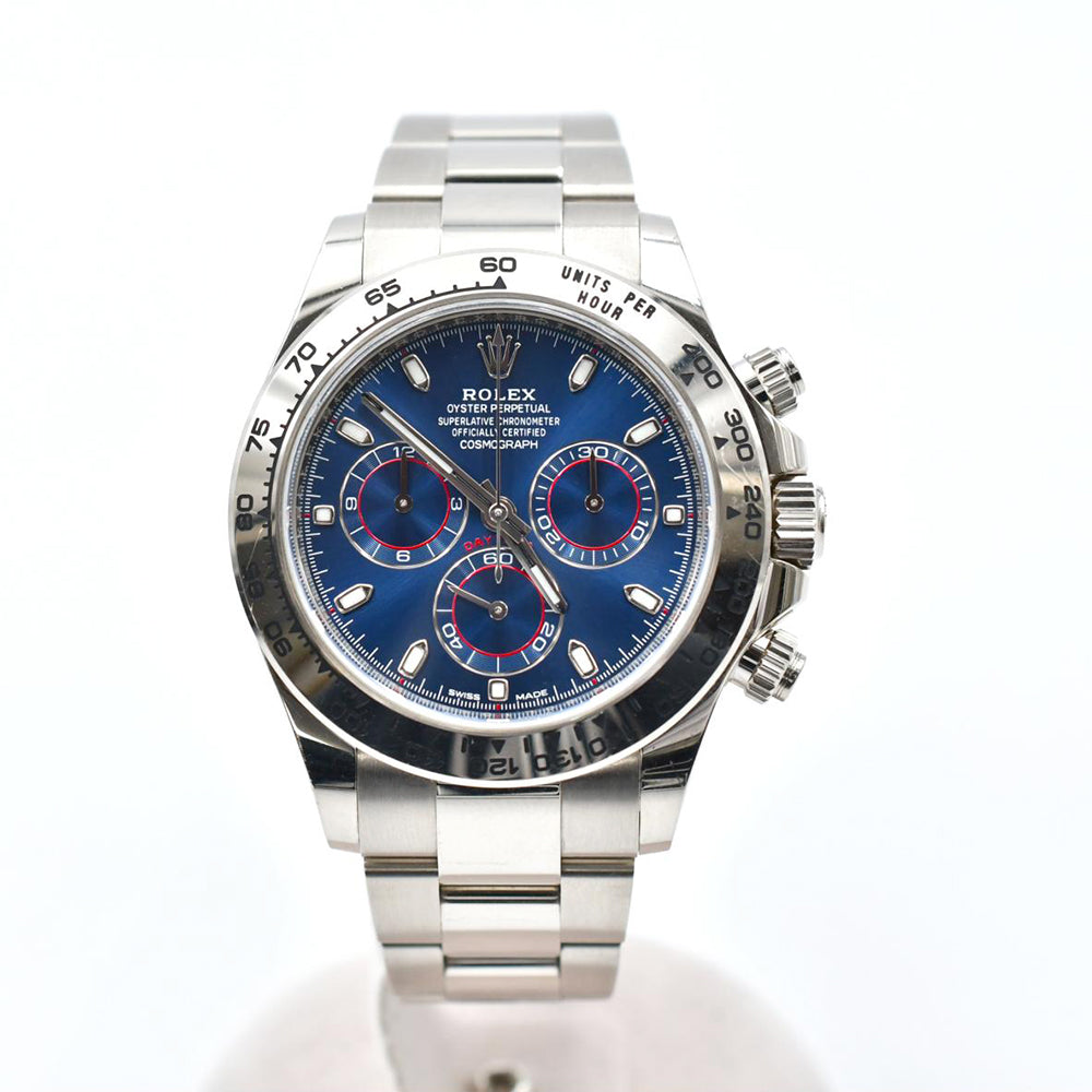 Daytona White Gold 116509