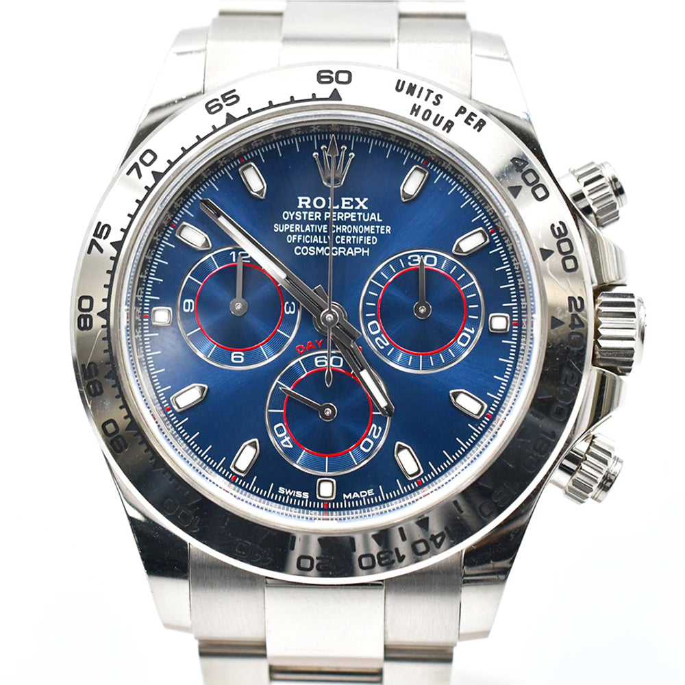 Daytona White Gold 116509