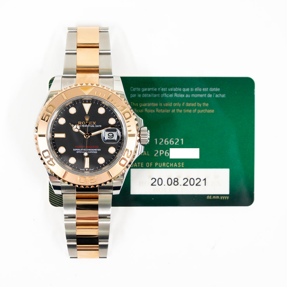Yacht-Master 40mm Steel and Rose Gold 126621