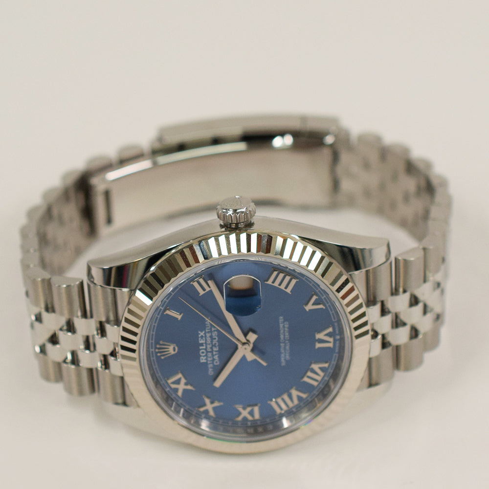 Datejust 41mm Steel and White Gold 126334