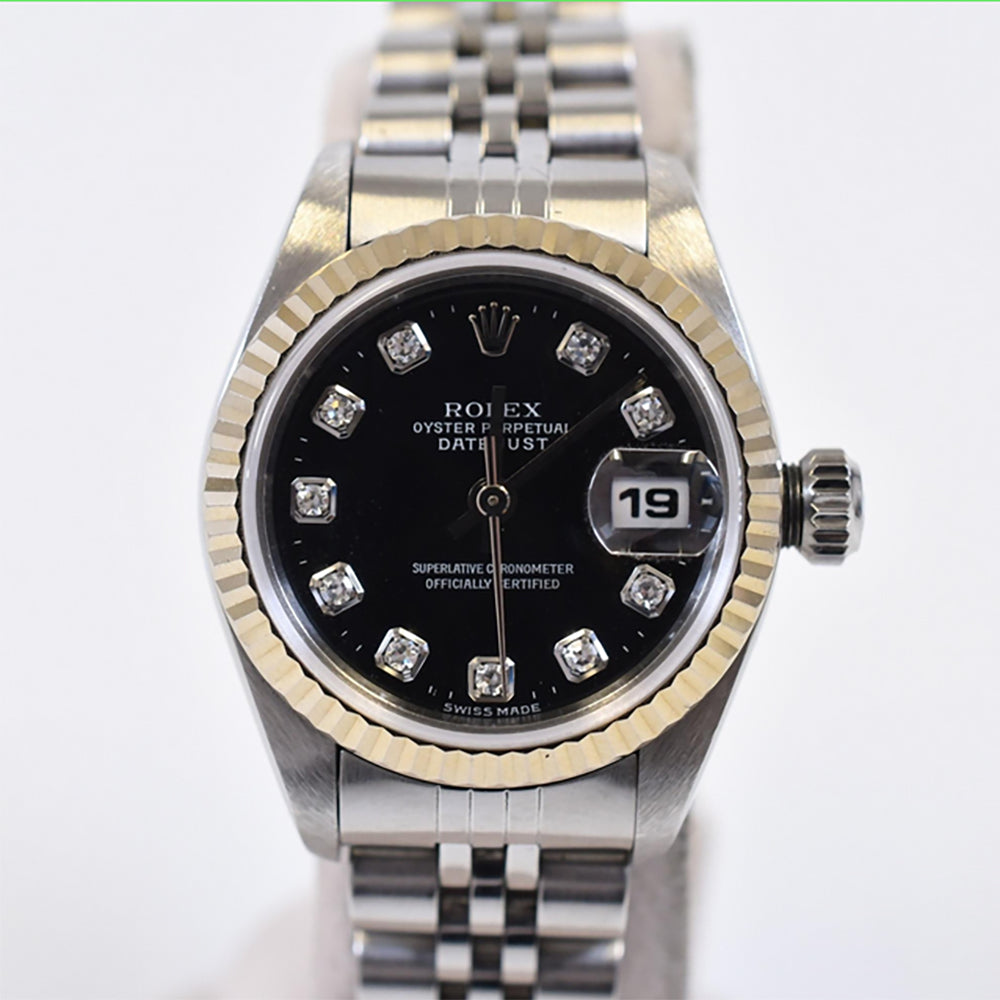 Datejust 26mm Steel and White Gold 69174G