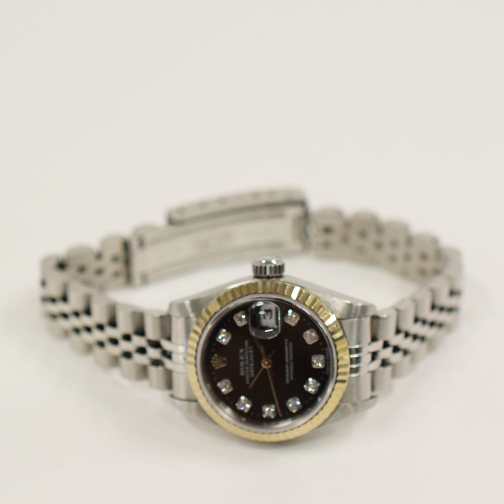 Datejust 26mm Steel and White Gold 69174G