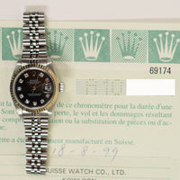 Datejust 26mm Steel and White Gold 69174G