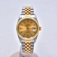 Datejust 36mm Steel and Yellow Gold 16233