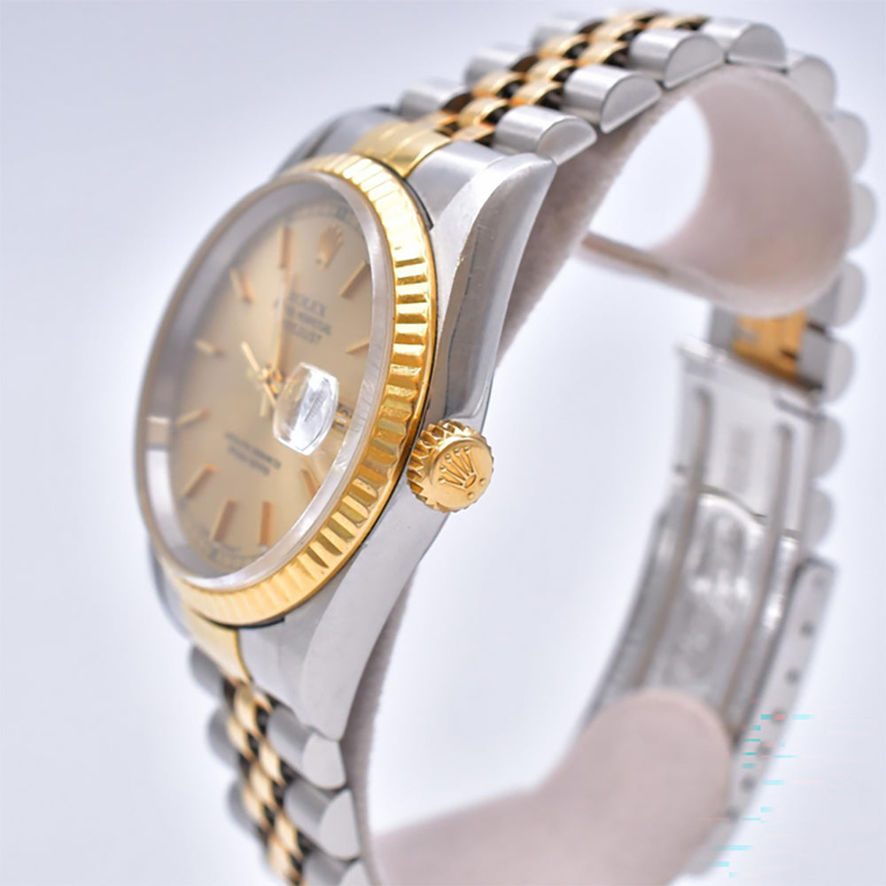 Datejust 36mm Steel and Yellow Gold 16233