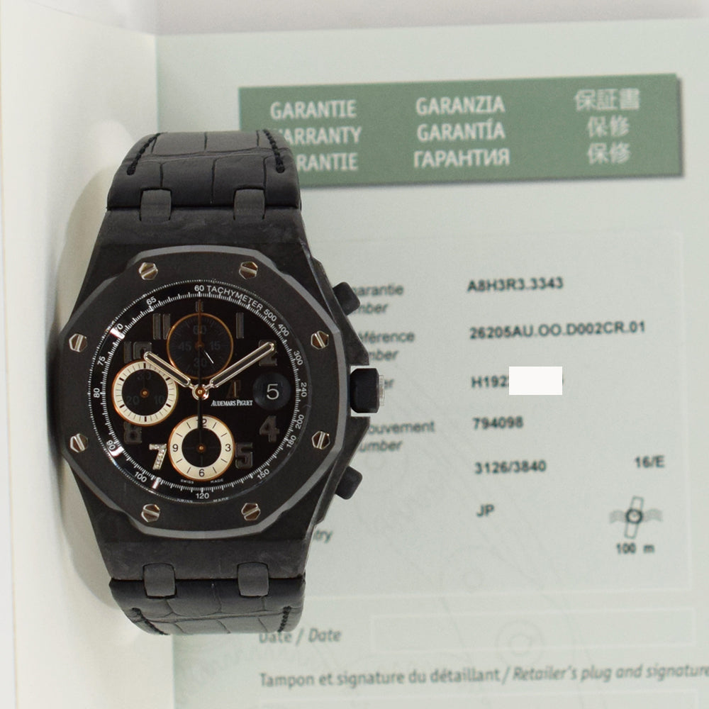 Royal Oak Offshore Ginza 7 Limited Edition 200 pcs 42 mm 26205AU.OO.D002CR.01