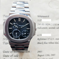 Nautilus Moon Phase 38mm Steel 3712/1A-001