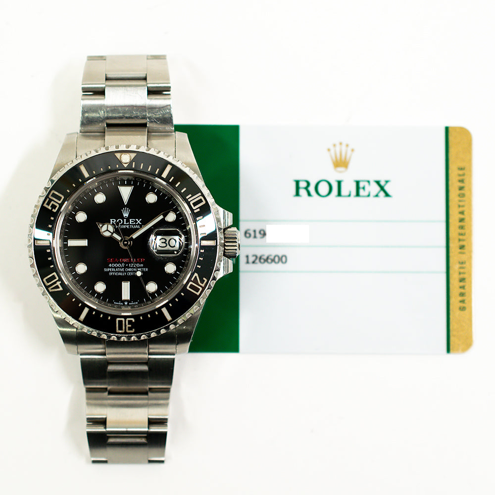 Sea-Dweller RED 43mm 50th Anniversary - Steel 126600