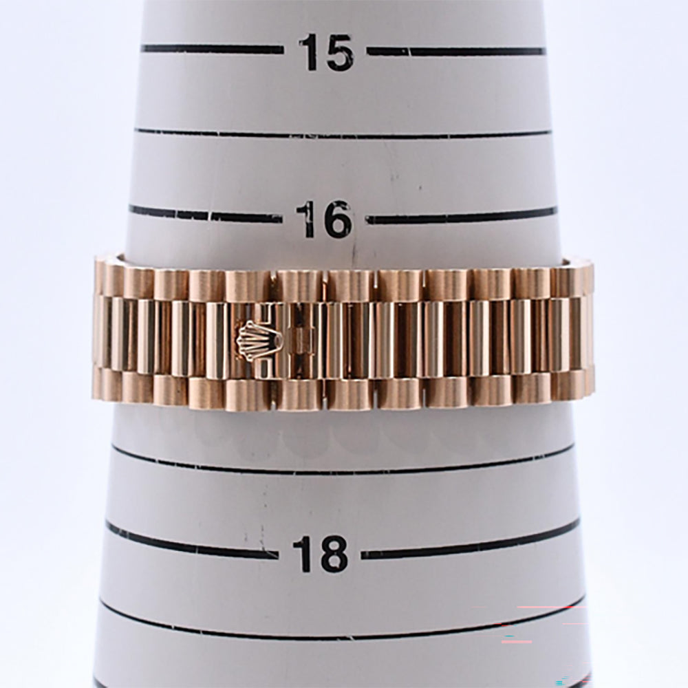 Day-Date President 36mm Diamond Bezel Rose Gold 128345RBR