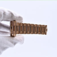 Day-Date President 36mm Diamond Bezel Rose Gold 128345RBR