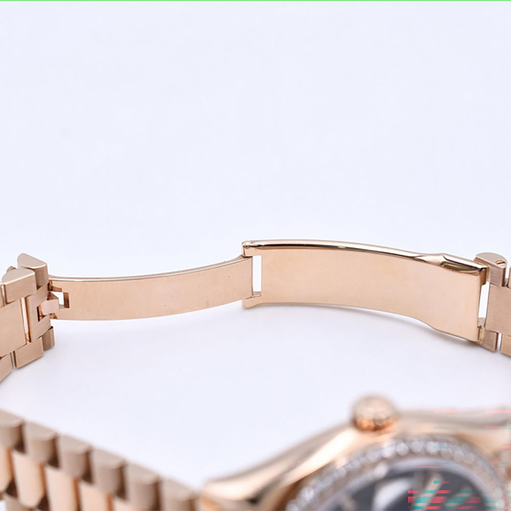 Day-Date President 36mm Diamond Bezel Rose Gold 128345RBR