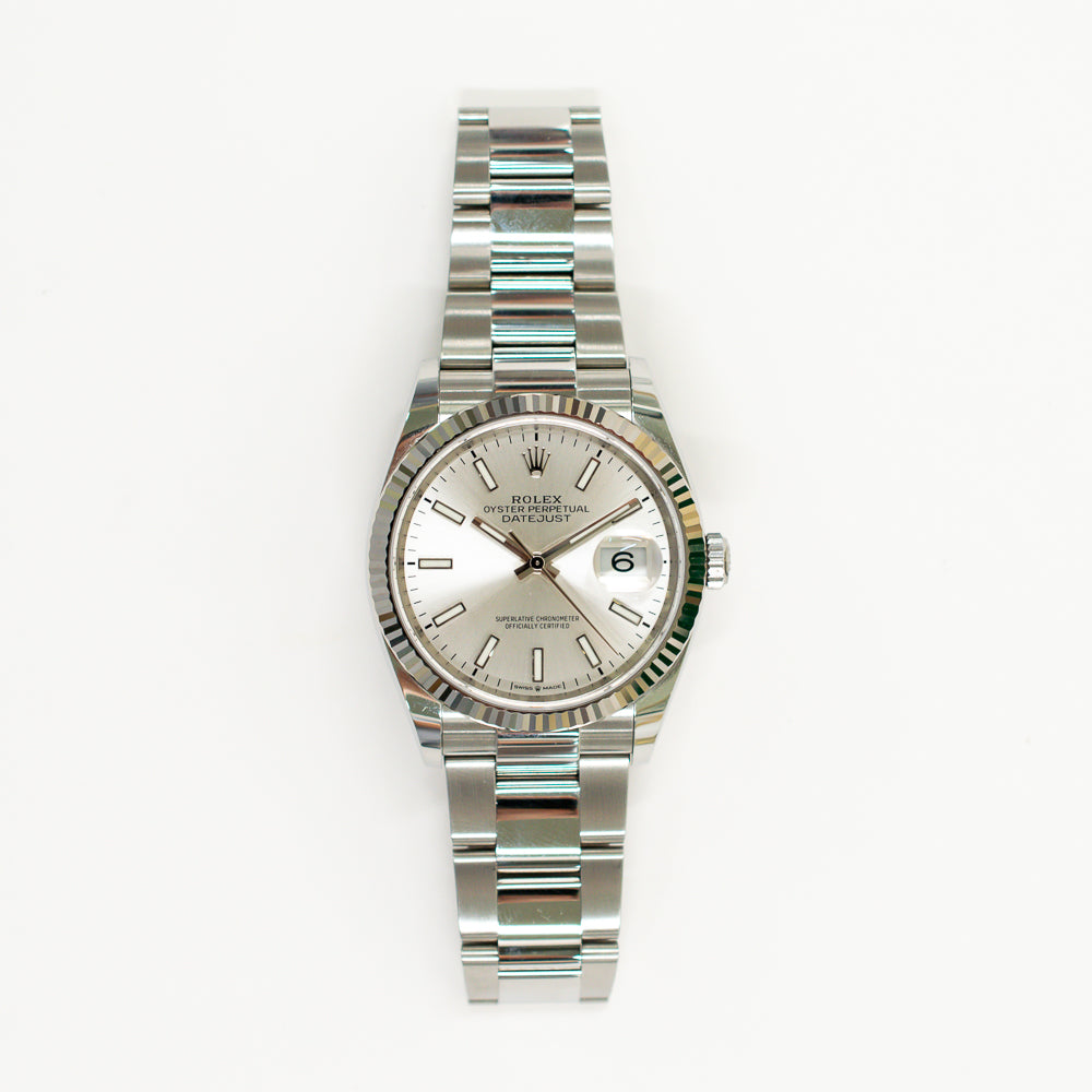 Datejust 36mmSteel and White Gold 126234