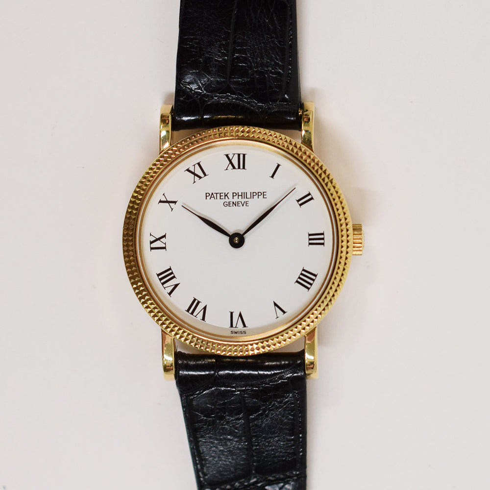 Calatrava 25mm 18kt Yellow Gold Manual winding  4809