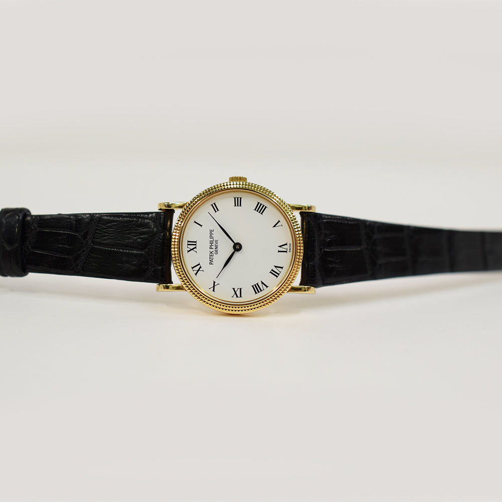 Calatrava 25mm 18kt Yellow Gold Manual winding  4809