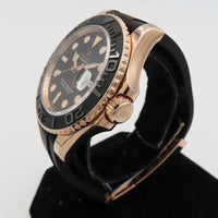 Yacht-Master 40mm Rose Gold on Strap 126655