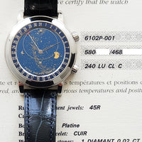 Grand Complications Celestial 44mm Platinum  6102P-001