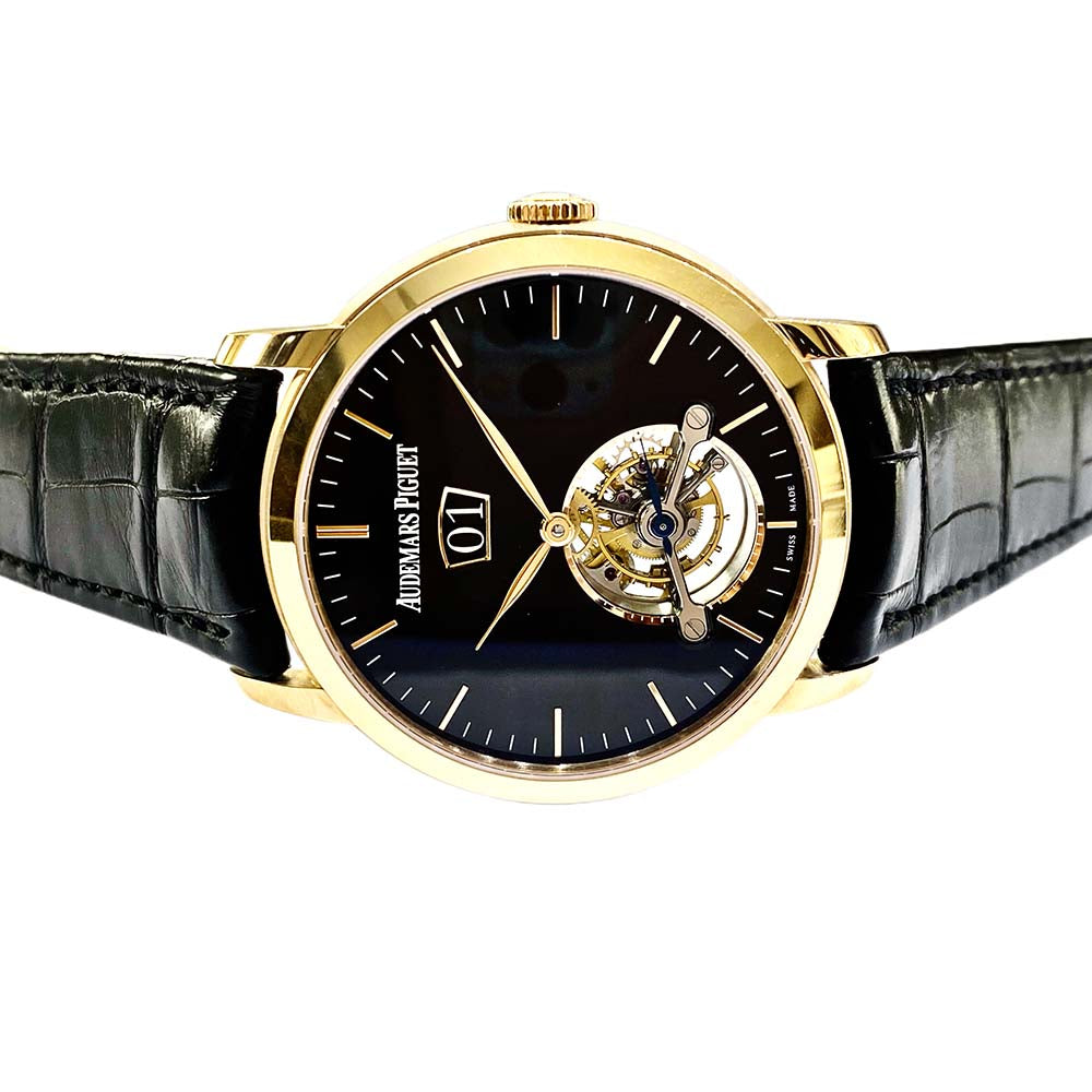 Jules Audemars 41mm Manual Tourbillon Grande Date- Rose Gold - Limited Edition of 25 26559OR.OO.D002CR.01