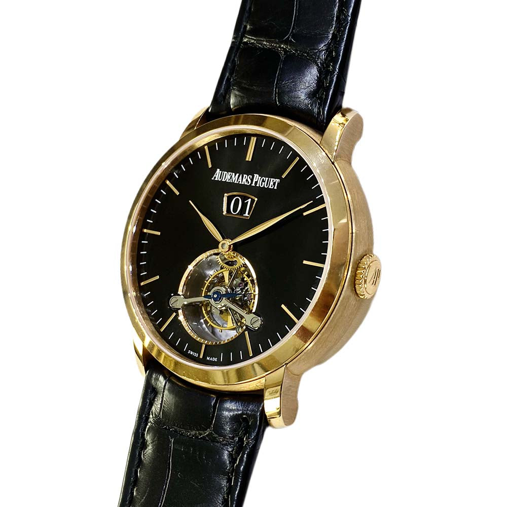 Jules Audemars 41mm Manual Tourbillon Grande Date- Rose Gold - Limited Edition of 25 26559OR.OO.D002CR.01
