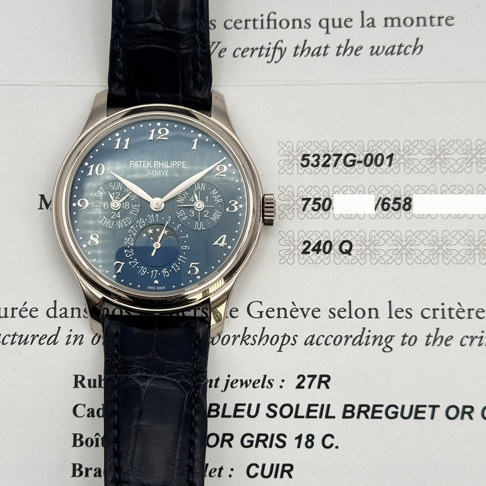 Perpetual Calendar 39mm White Gold Self-winding 5327G-001