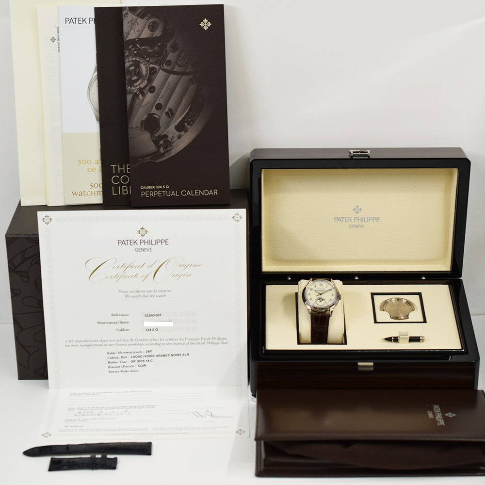 Perpetual Calendar 40mm White Gold Self Winding 5320G-001