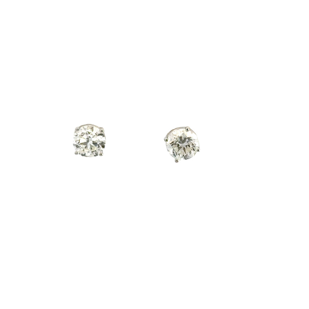 14k white gold
2.00 ct total