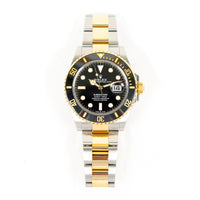 Submariner Date 41mm Black Ceramic Bezel Steel and Yellow Gold 126613LN